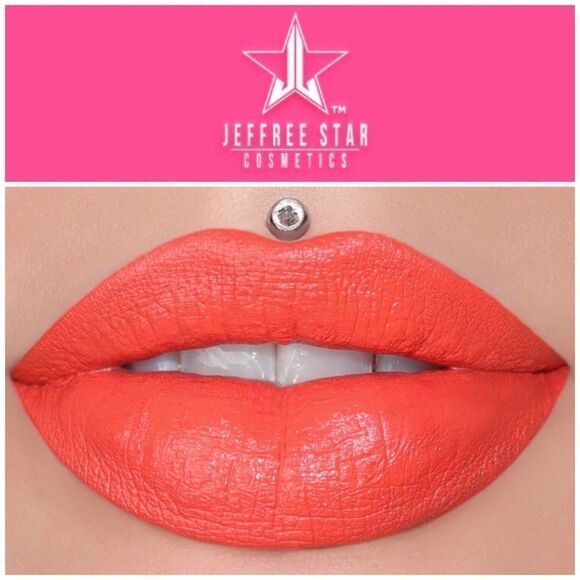JEFFREE STAR - 🎉HP x 4🎉NWT- Velvet Trap Matte Lipstick “Prick” - Coral Orange - Picture 1 of 11